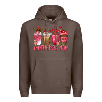 Coffee mothers day coffee cups Premium Hoodie - texasbilliewilder