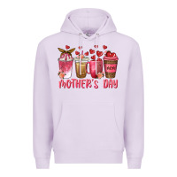 Lilac mothers day coffee cups Premium Hoodie - texasbilliewilder