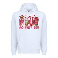 White mothers day coffee cups Premium Hoodie - texasbilliewilder