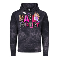 Cloud Black nail artist Vintage Hoodie - AdoDesignShop