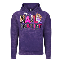 Cloud Purple nail artist Vintage Hoodie - AdoDesignShop