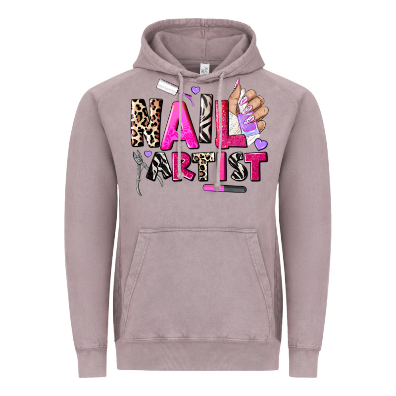 Nail Artist Vintage Hoodie by AdoDesignShop | Teevron