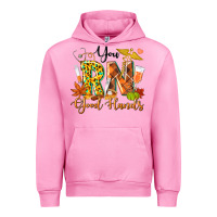 Fuchsia Pink you rn good hands fall Urban Hoodie - texasbilliewilder