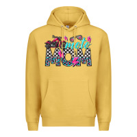 Antique Gold moto mom Premium Hoodie - texasbilliewilder