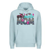 Blue Mist moto mom Premium Hoodie - texasbilliewilder