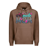 Chestnut moto mom Premium Hoodie - texasbilliewilder