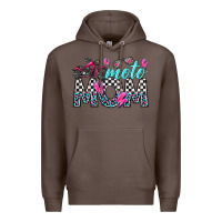 Coffee moto mom Premium Hoodie - texasbilliewilder