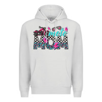 Dove Grey moto mom Premium Hoodie - texasbilliewilder