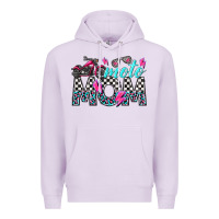 Lilac moto mom Premium Hoodie - texasbilliewilder
