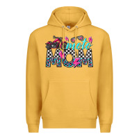 Mustard moto mom Premium Hoodie - texasbilliewilder