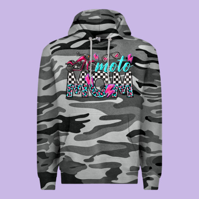 Moto Mom Premium Hoodie Designed By Texasbilliewilder