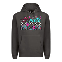 Smoke moto mom Premium Hoodie - texasbilliewilder