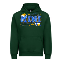 Foreset Green mini volleyball Urban Hoodie - Zillion Design Studio
