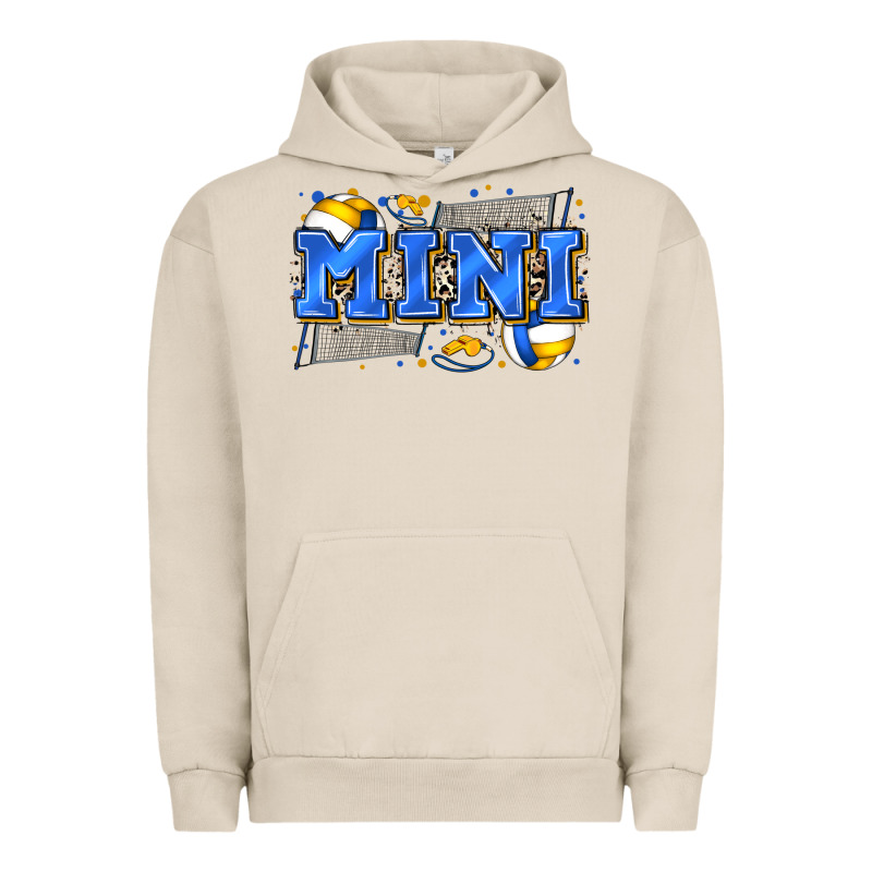 Mini Volleyball Urban Hoodie by Zillion Design Studio | Teevron