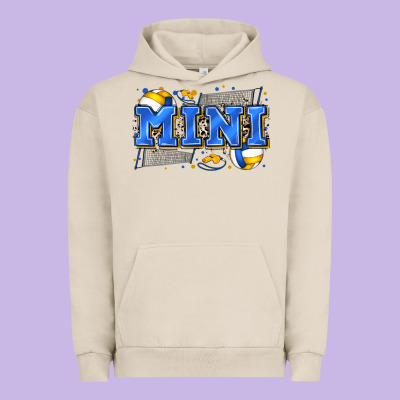 Mini Volleyball Urban Hoodie Designed By Zillion Design Studio