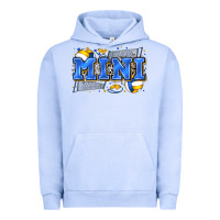 Pigment Grape Ice mini volleyball Urban Hoodie - Zillion Design Studio
