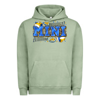 Pigment Oil Green mini volleyball Urban Hoodie - Zillion Design Studio