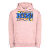 Pigment Salmon mini volleyball Urban Hoodie - Zillion Design Studio