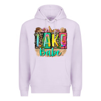 Lilac lake babe Premium Hoodie - Zillion Design Studio