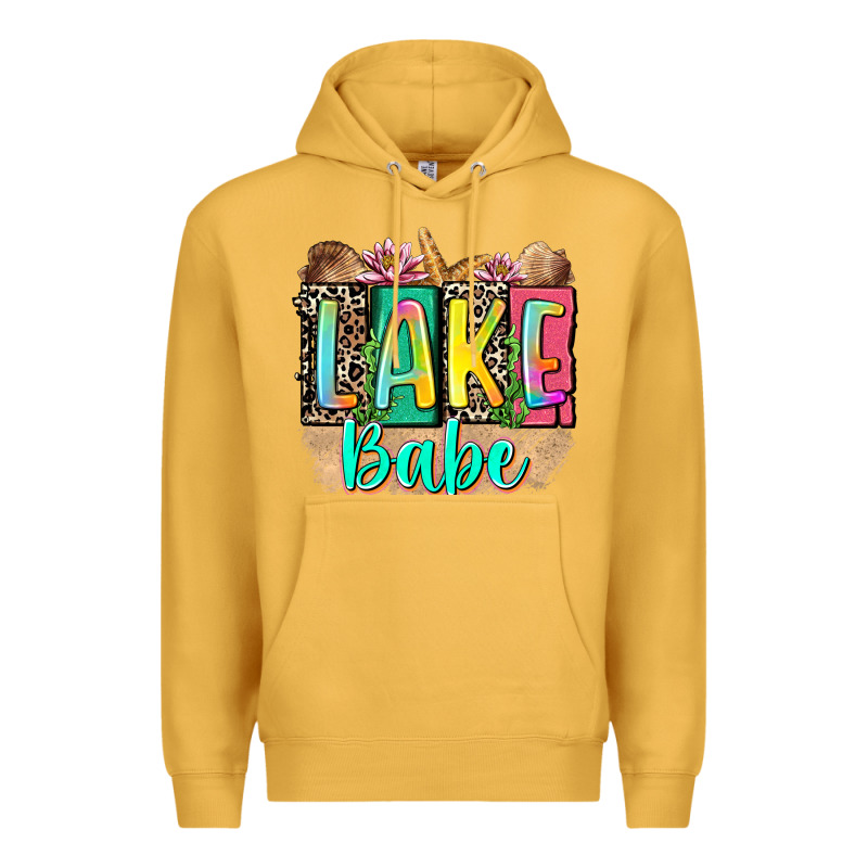 Lake Babe Premium Hoodie by Zillion Design Studio | Teevron