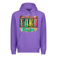 Purple lake babe Premium Hoodie - Zillion Design Studio