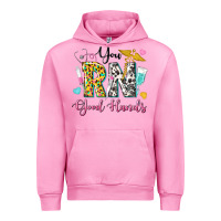 Fuchsia Pink you rn good hands Urban Hoodie - texasbilliewilder