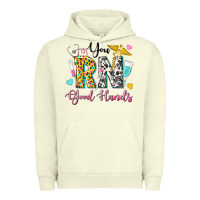 Pigment Pistachio you rn good hands Urban Hoodie - texasbilliewilder