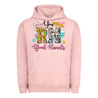 Pigment Salmon you rn good hands Urban Hoodie - texasbilliewilder