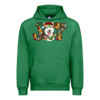 Emerald husky christmas joy Urban Hoodie - RanaPortraitStore