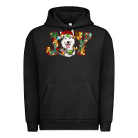 Pigment Black husky christmas joy Urban Hoodie - RanaPortraitStore