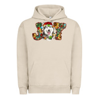 Pigment French Oak husky christmas joy Urban Hoodie - RanaPortraitStore
