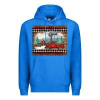 True Royal Christmas farm and truck Premium Hoodie - RanaPortraitStore
