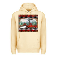 Pina Colada Christmas farm and truck Premium Hoodie - RanaPortraitStore