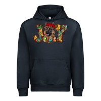 Navy german shepherd christmas joy Urban Hoodie - RanaPortraitStore