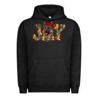 Pigment Black german shepherd christmas joy Urban Hoodie - RanaPortraitStore