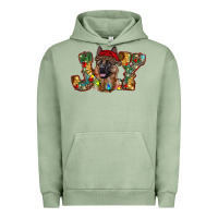 Pigment Oil Green german shepherd christmas joy Urban Hoodie - RanaPortraitStore