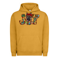 Pigment Peanut Butter german shepherd christmas joy Urban Hoodie - RanaPortraitStore