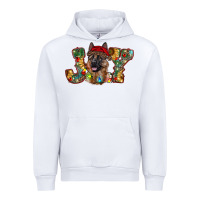 White german shepherd christmas joy Urban Hoodie - RanaPortraitStore