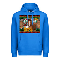 True Royal christmas farm and horse Premium Hoodie - RanaPortraitStore