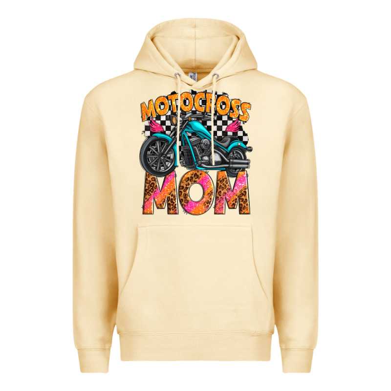 Motocross Mom Premium Hoodie by texasbilliewilder | Teevron