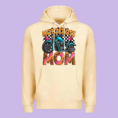 Motocross Mom Premium Hoodie Designed By Texasbilliewilder