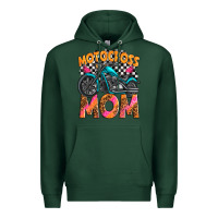 Sports Green motocross mom Premium Hoodie - texasbilliewilder