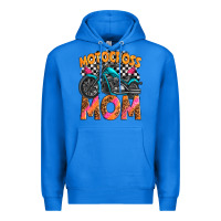 True Royal motocross mom Premium Hoodie - texasbilliewilder