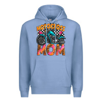 Colony Blue motocross mom Premium Hoodie - texasbilliewilder