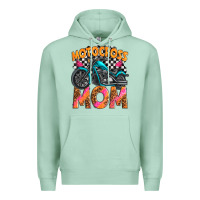 Seafoam motocross mom Premium Hoodie - texasbilliewilder