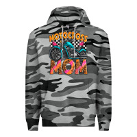 Slate Camo motocross mom Premium Hoodie - texasbilliewilder