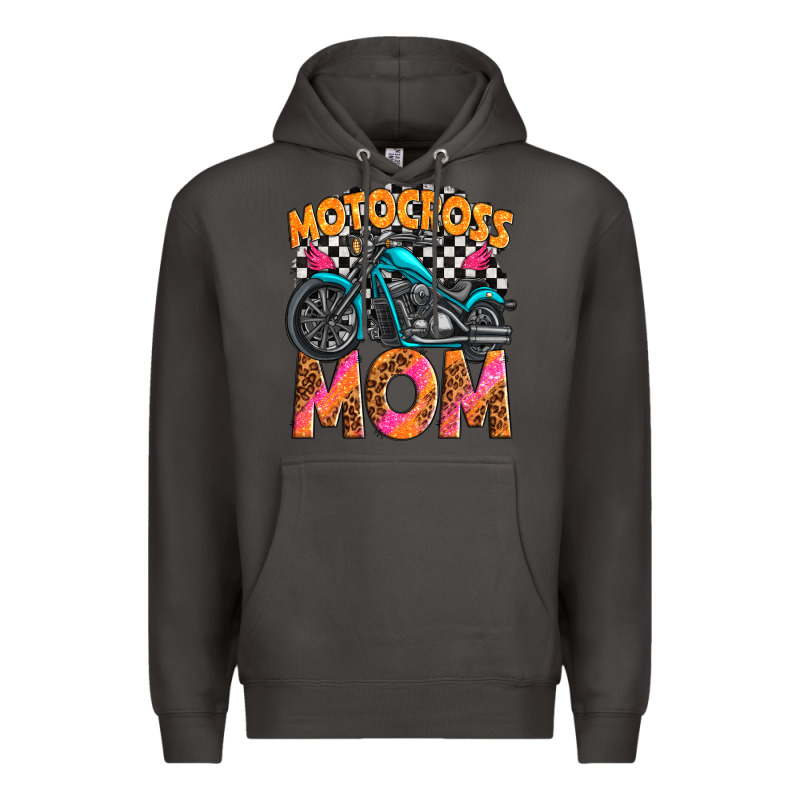 Motocross Mom Premium Hoodie by texasbilliewilder | Teevron