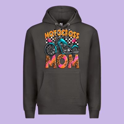 Motocross Mom Premium Hoodie Designed By Texasbilliewilder