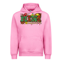 Fuchsia Pink mini softball Urban Hoodie - Zillion Design Studio