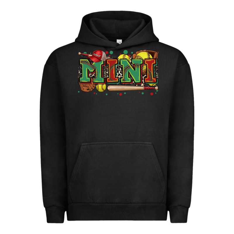Mini Softball Urban Hoodie by Zillion Design Studio | Teevron